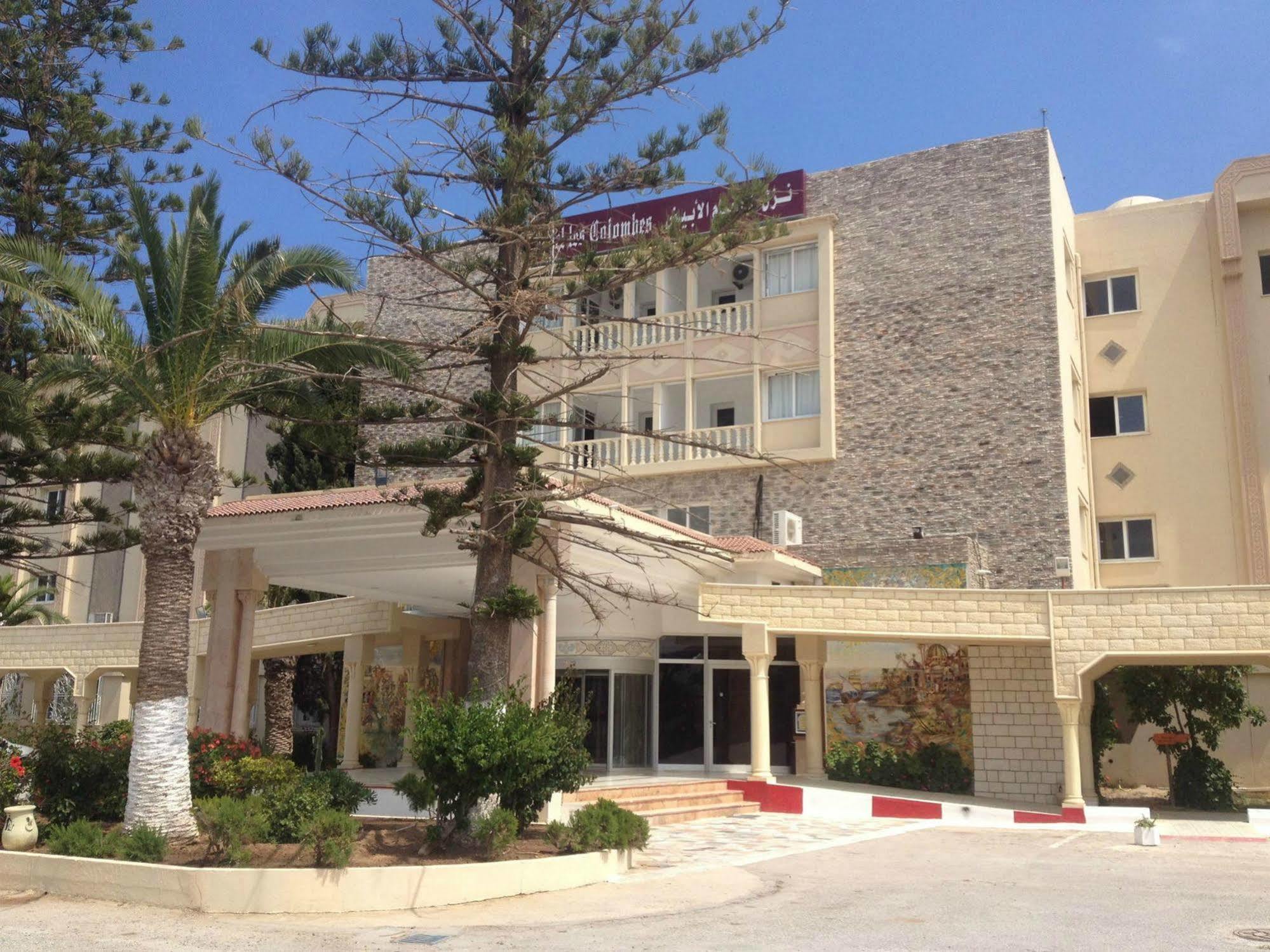 Hotel Les Colombes Hammamet Exterior foto